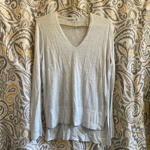 ZARA Gray V Neck